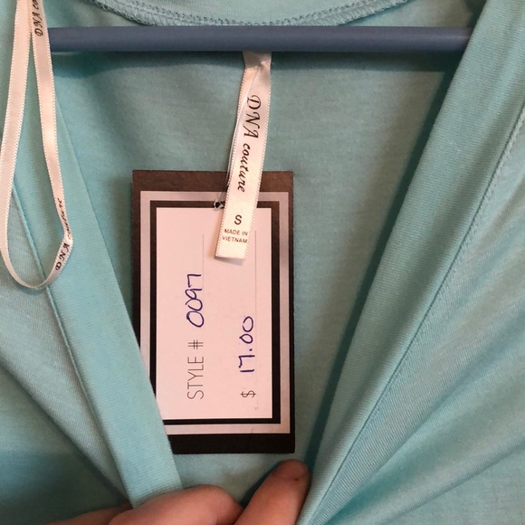 New with tags! Light blue basic tee - Picture 2 of 3